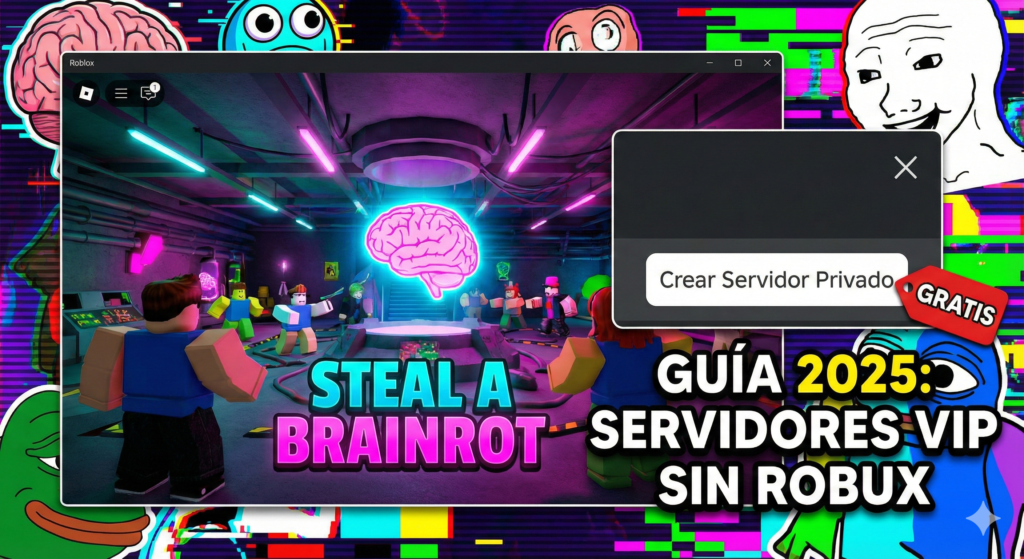 Servidores Privados Gratis en Steal a Brainrot